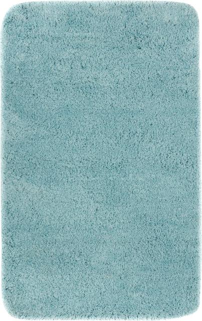 House bathroom mat Shaggy 50x80 cm turquoise