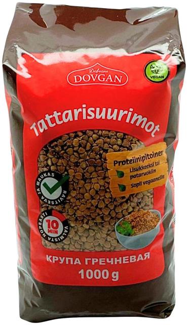 Dovgan Tattarisuurimot 1kg | Soposopo