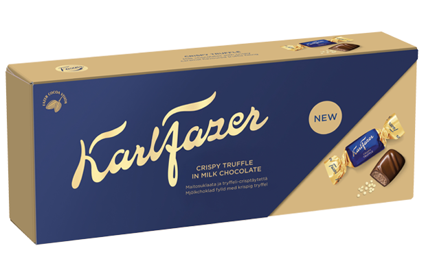 Fazer Karl Fazer Milk truffle Chocolate 1 Box of 250g