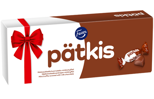 Fazer Pätkis Mint Truffle Chocolates 295g | Christmas Gift Box