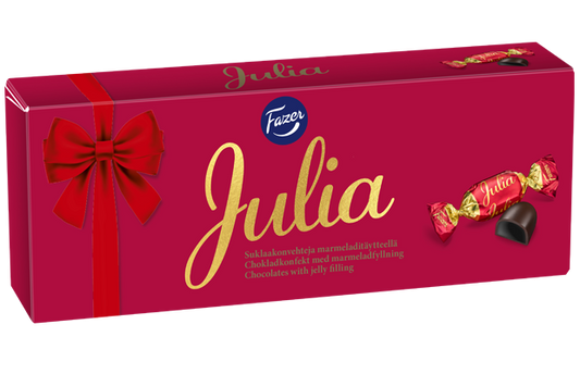 Fazer Julia Chocolate Pralines 295g | Christmas Gift Box with Fruity