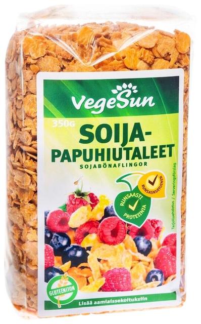 VegeSun Soybean Flakes, Gluten-Free 350 g | Soposopo