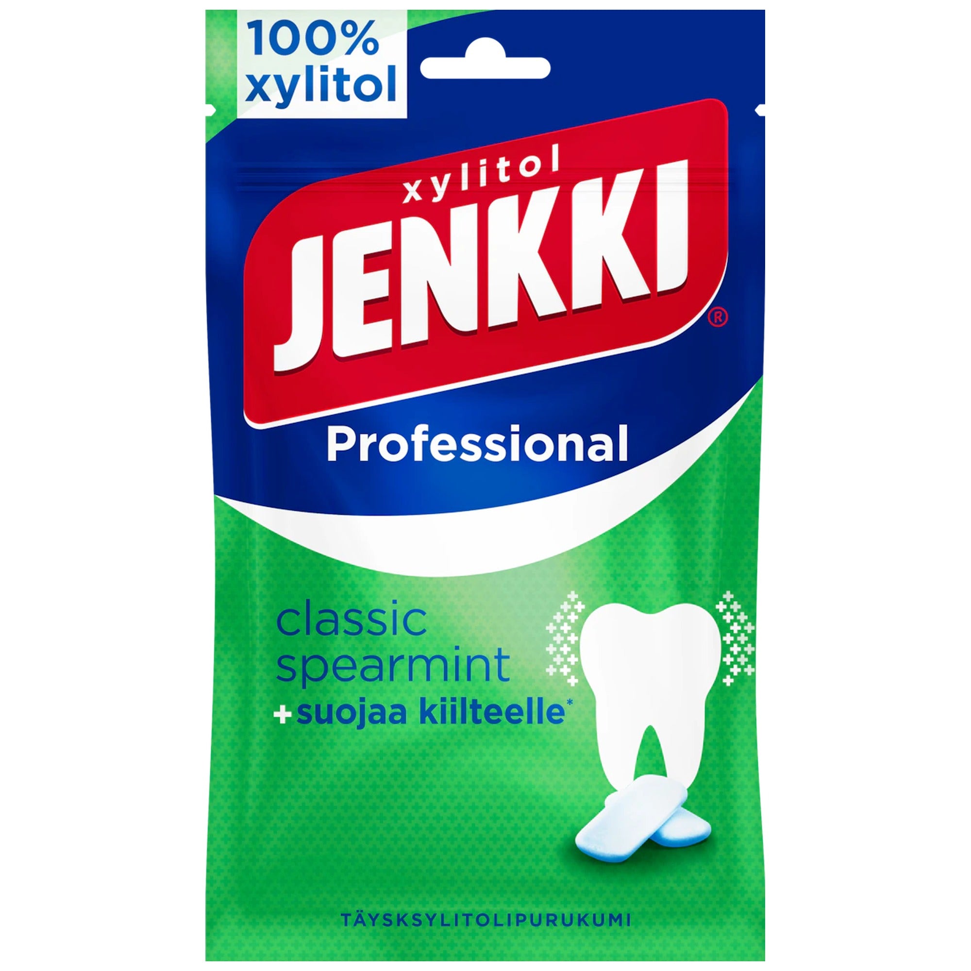 Jenkki Professional Classic Spearmint Xylitol Gum 90g – product photo