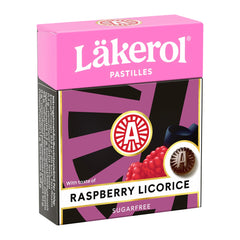 Cloetta Lakerol Raspberry Licorice Caramel Pastilles 25g – product photo