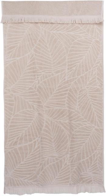 House bath towel Kyla 70x140 cm. beige | Soposopo