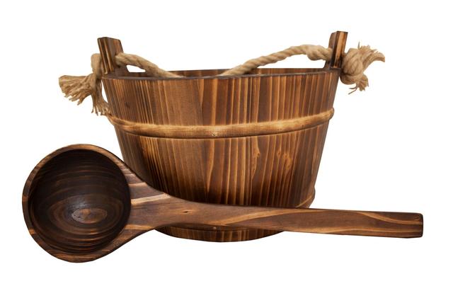 Emendo burnt rope bucket and ladle | Soposopo