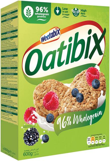 Weetabix Whole Oat Cereal 600 g | Soposopo