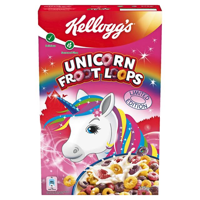 KELLOGG'S Unicorn Froot Loops 375 g | Soposopo