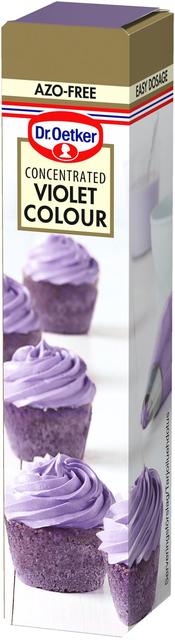 Dr. Oetker Violet Gel Food Coloring 15g | Soposopo