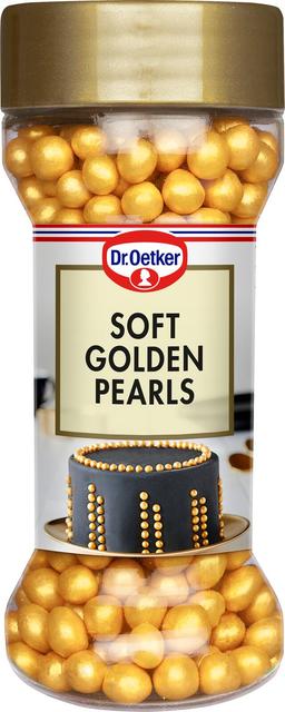 Dr. Oetker Soft Golden Pearls Sprinkles 42g | Soposopo