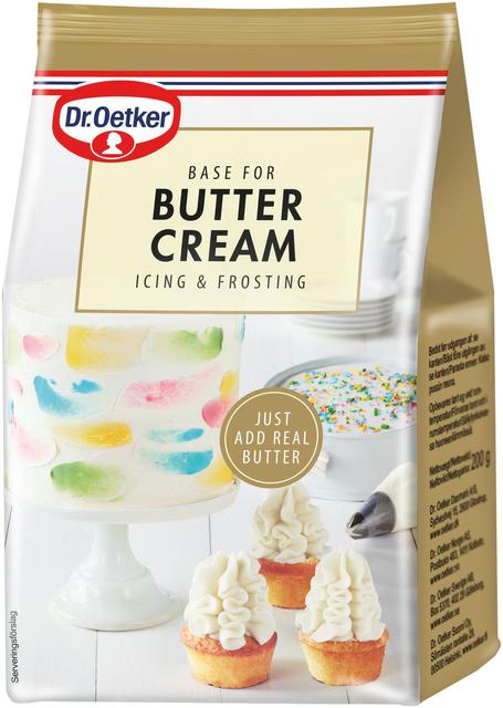 Dr. Oetker Base for Butter Cream Icing & Frosting Powder Mix 230g | Soposopo