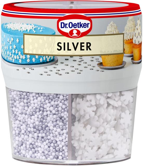 Dr. Oetker Silver Sprinkles 76g | Soposopo