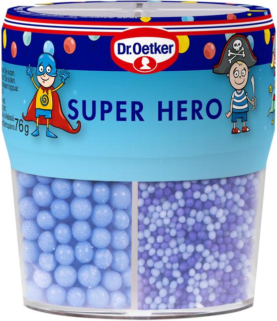 Dr. Oetker Super Hero Sprinkles 76g | Soposopo