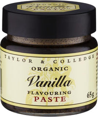 Taylor & Colledge Organic Vanilla Paste AU-BIO-107 65g | Soposopo