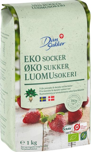 Dansukker Organic Sugar 1kg | Soposopo