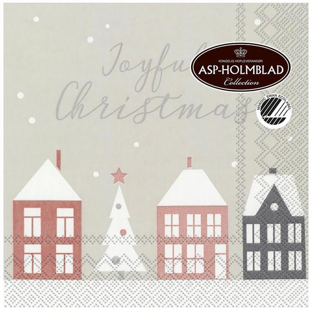 Napkin Joyful Christmas 33cm | Soposopo