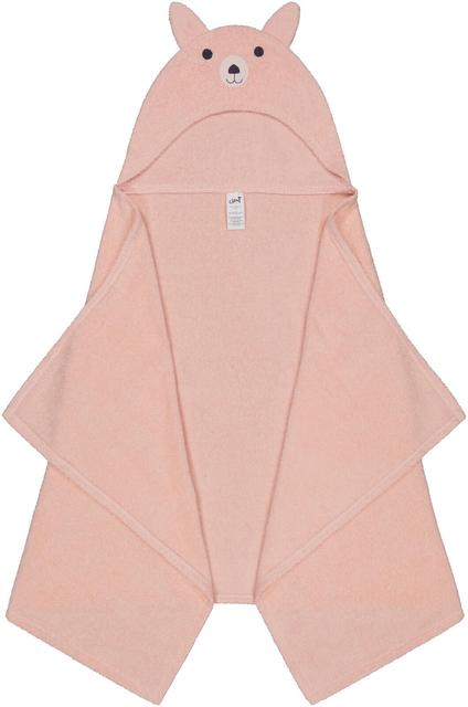 Ciraf children's hooded towel Kitty 70x140 cm. light pink | Soposopo