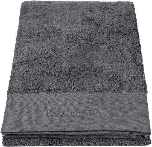 Luhta Home hand towel Kaarna dark gray. 50x70 cm | Soposopo