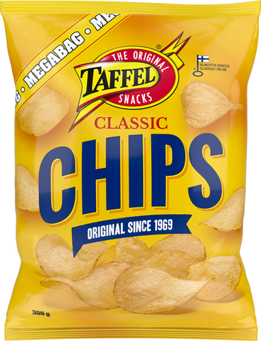  Taffel Chips classic salted chips 1 Pack of 305g 10.8oz