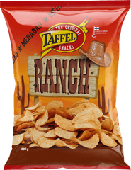 Taffel Ranch flavored chips 1 Pack of 305g 10.8oz | Soposopo