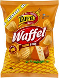  Taffel Waffel cheddar & onion flavored chips 1 Pack of 305g 10.8oz