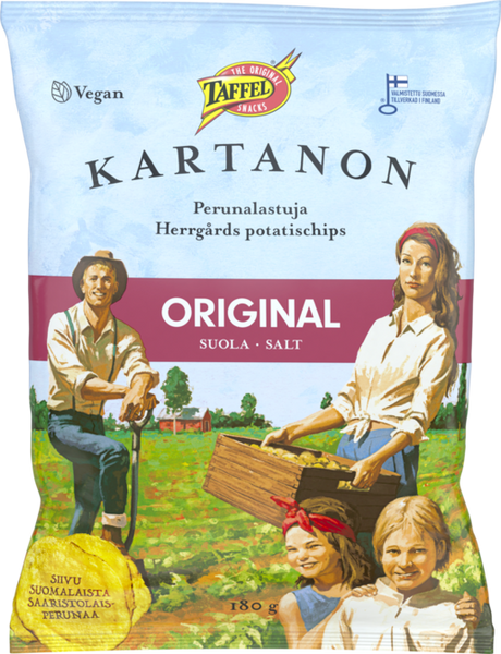  Taffel Kartanon original Snacks 1 Pack of 180g 6.3oz