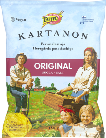  Taffel Kartanon original Snacks 1 Pack of 180g 6.3oz