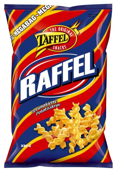  Taffel Raffel chips 1 Pack of 235g 8.3oz