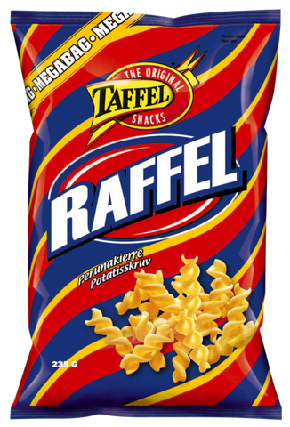  Taffel Raffel chips 1 Pack of 235g 8.3oz