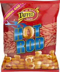 Taffel Hot Rod chips 1 Pack of 115g 4.1oz