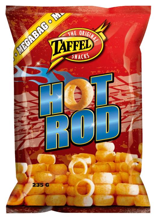 Chips Rods Taffel Hot Rod Chips 235g - Crunchy Snack Pack | Finnish Sweets ...