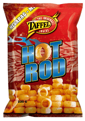 Taffel Hot Rod chips 1 Pack of 235g 8.3oz