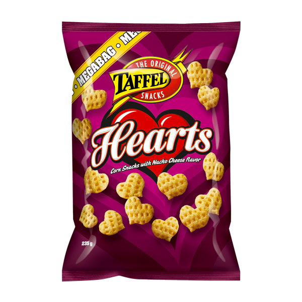  Taffel Hearts corn chips 1 Pack of 235g 8.3oz