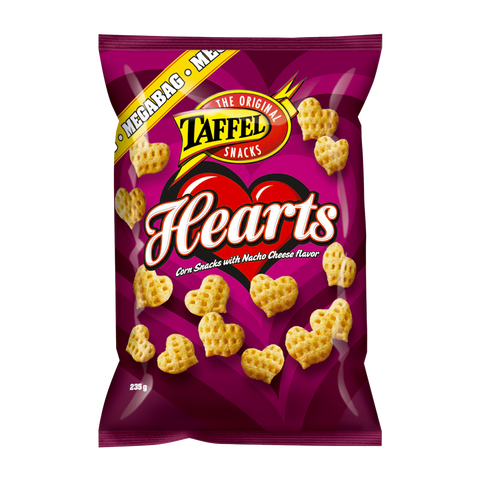  Taffel Hearts corn chips 1 Pack of 235g 8.3oz