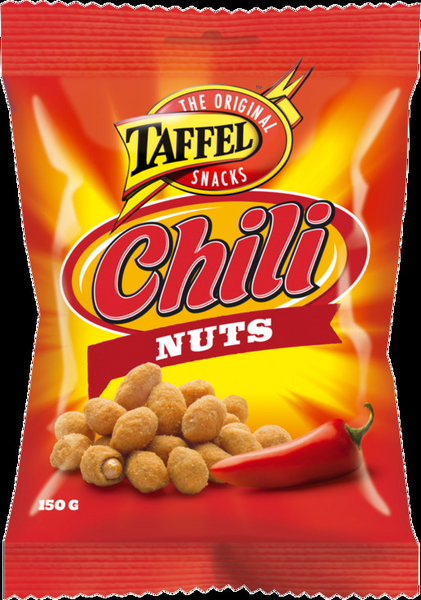  Taffel Chili Nuts coate peanuts 1 Pack of 150g 5.3oz