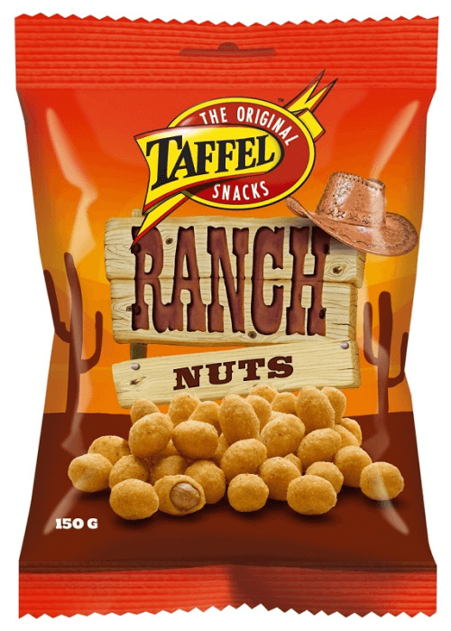 Taffel Ranch Nuts coated peanuts 1 Pack of 150g 5.3oz