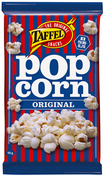  Taffel Popcorn original salted microwave popcorn 1 Pack of 90g 3.2oz