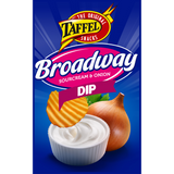  Taffel Broadway dip Snacks 4 Box of 18g 2.4oz