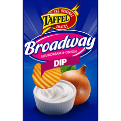 Taffel Broadway dip Snacks 4 Box of 18g 2.4oz