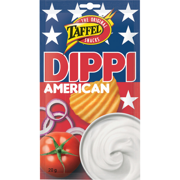  Taffel American dip Snacks 4 Box of 20g 2.8oz