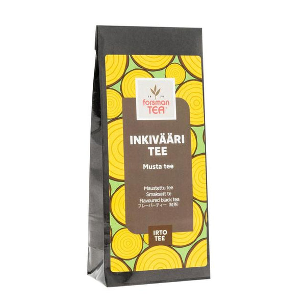  Forsman Tea Ginger Tea Black Flavored Loose Leaf  Tea 1 Pack of 60g 2.1oz