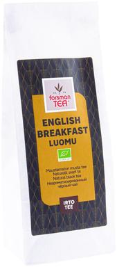  Forsman Tea Organic English Breakfast Unflavored Black Tea 1 Pack of 100g 3.5oz