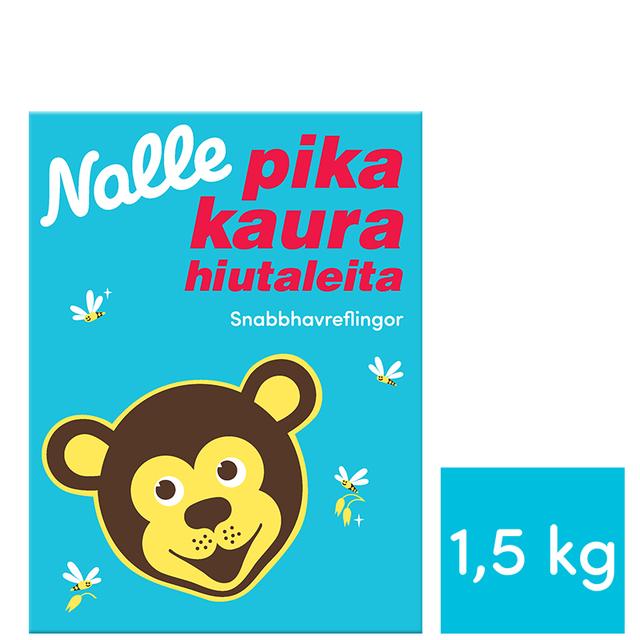 Nalle 1.5 kg quick-cooking oatmeal flakes | Soposopo