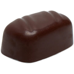 Fazermint dark chocolate piece, side view