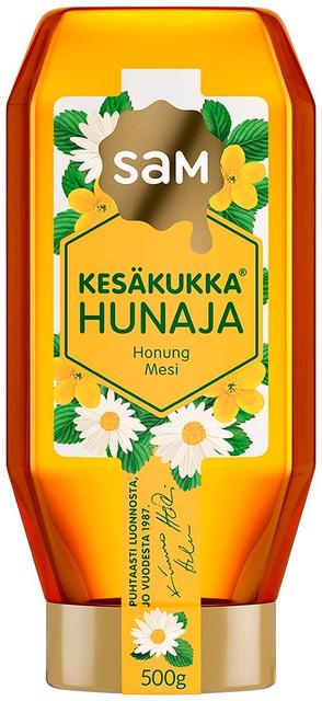 Hunajainen SAM 夏季花蜜 500克 - 天然且流质