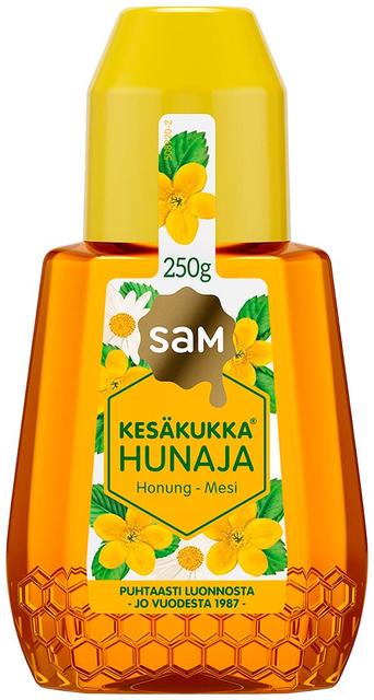 Hunajainen SAM Summer Flower Honey 250g | Soposopo