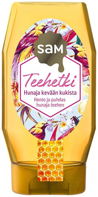 Hunajainen SAM Tea Time Honey 350g (Spring Flowers) | Soposopo