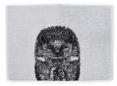 Finlayson hand towel Hedgehog 50x70 cm black/white | Soposopo