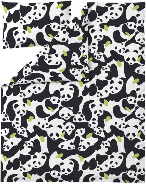 Finlayson children's duvet set Sukukokous 120x160+40x60 cm black/white