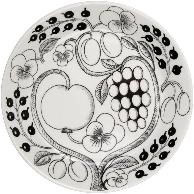 Arabia Paradise Plate 21 cm, black | Soposopo